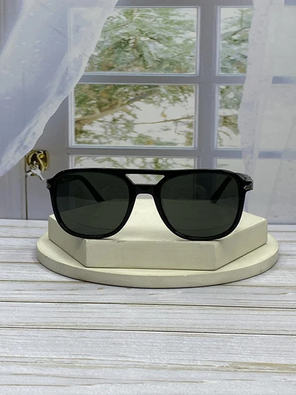 عینک آفتابی پرسول مدل PO3253/S فریم استات کائوچو، عدسی شیشه‌ای UV400 با وضوح دید عالی