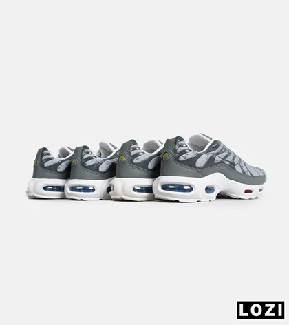 کفش کتانی مردانه و زنانه سفید طوسی NIKE AirMax Plus TN Ultra