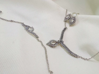 سرویس کامل برند شین مدل «اشک الماس» | نسخه سیلور (رادیوم) با گارانتی 1 ساله