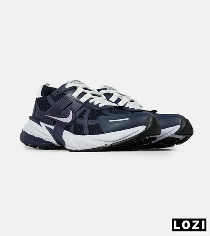 کفش کتانی مردانه و زنانه مشکی سرمه ای Nike cushlon مدل 7609