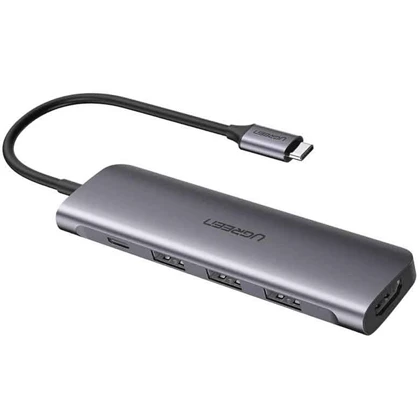هاب تایپ سی 5 پورت یوگرین CM136 50209