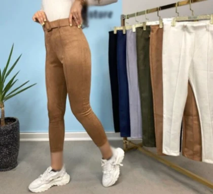 شلوار سوئیت کمربنددار کد 40109