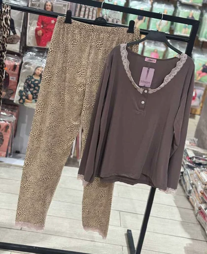 بلوز شلوار نرمال سکسن کد40265