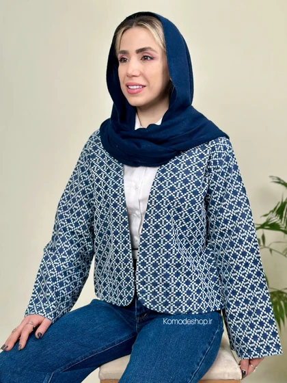 کت جین زنانه گلدوزی شده مدل تانیا