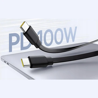 کابل جمع شونده تایپ سی به دو تایپ‌سی 100 وات یک متری بیسوس Baseus CB000124/P10318602111