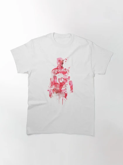 تیشرت ورزشی آرسنال | تیشرت Arsenal F.C طرح Dennis Bergkamp Art کد 148958