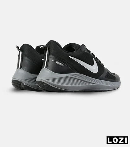 کفش کتانی مردانه و زنانه مشکی طوسی Nike guide 10 مدل 7469