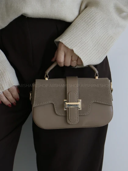 کیف زنانه دوشی - دستی مدل شرما