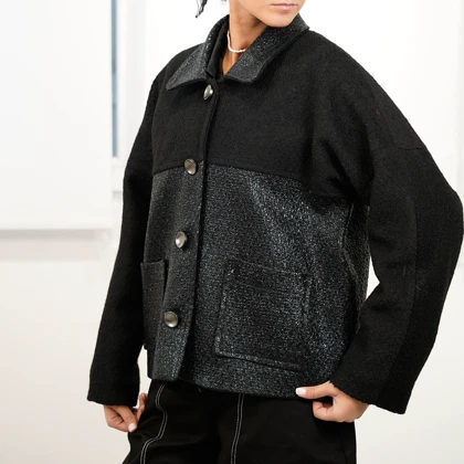 پالتو کوتاه پشمی