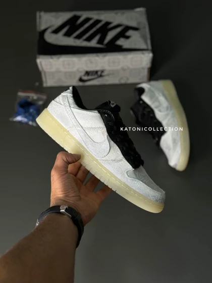 کتانی ویتنامی نایک اس بی دانک لو فراگمنت Nike SB Dunk Low x Clot x Fragment