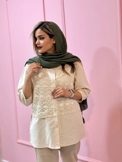 شومیز مانتویی آوا