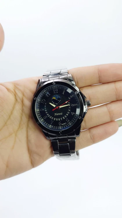 ساعت مچی مردانه نانسی Nanxi با موتور کوارتز و طراحی کلاسیک