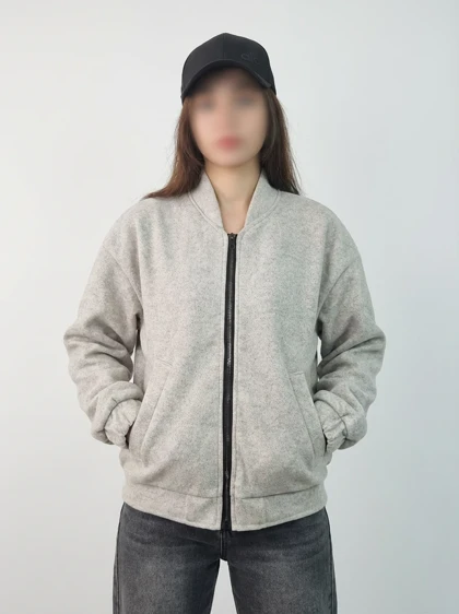 بامبر فوتر ساده جیب‌دار