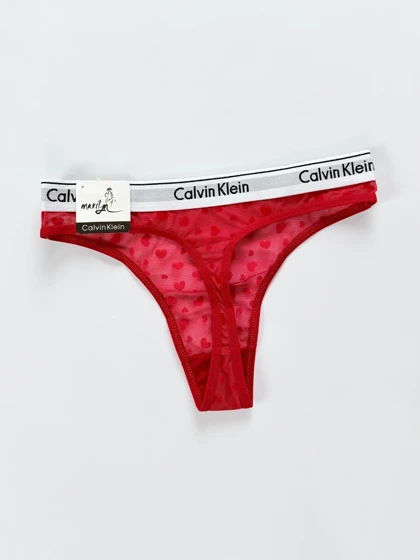 شورت بکلس گیپور طرح قلب کمر نوشته کلوین کلاین Calvin klein