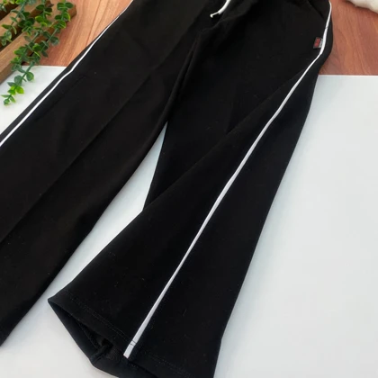 شلوار بگ بغل نواری