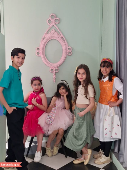 پیراهن رسمی صورتی