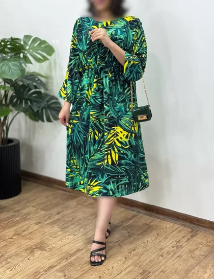 پیراهن بلند نخی آفتاب 1