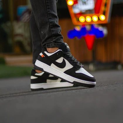 کتانی نایک SB سفید مشکی بزرگپا کد 6411