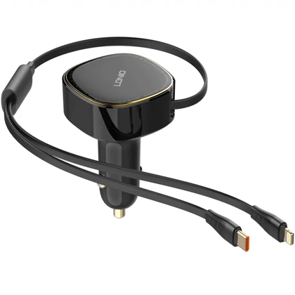 شارژر فندکی الدنیو LDNIO مدل C107 توان 30 وات