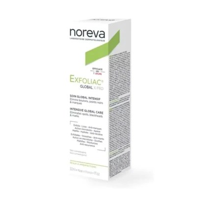 کرم ضد جوش و ضد لک Exfoliac Global 6 نوروا 30 میل