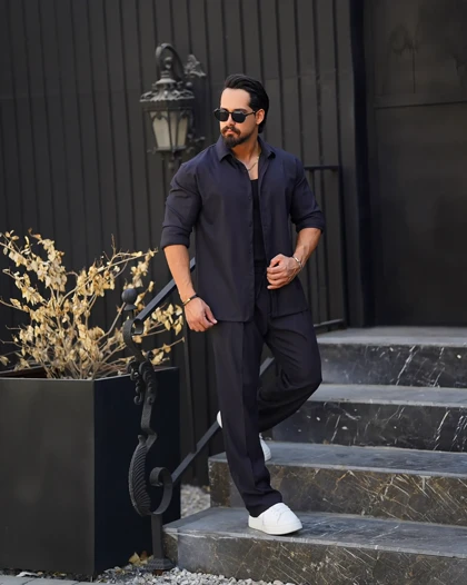 پیراهن پاییزه باکسی مردانه