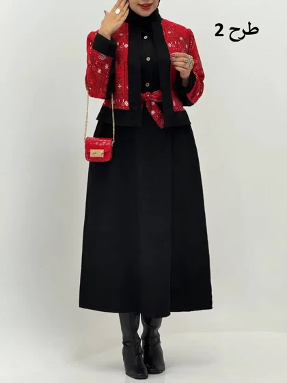 3901-کت و سارافون یلدایی هیوا