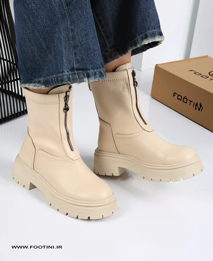 بوت زنانه جلو زیپ 8373 MR