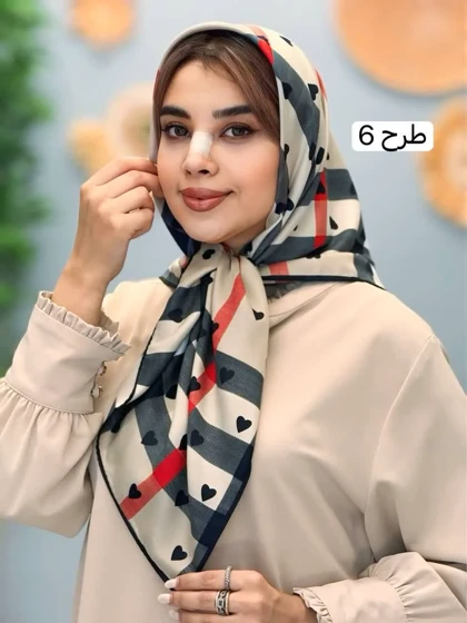 3265-روسری ابریشم وارداتی
