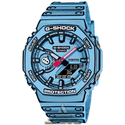 ساعت جی شاک مانگا Casio G-Shock GA-2100MNG-5611-B
