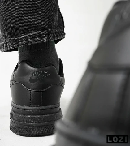 کفش کتانی مردانه و زنانه مشکی نایک NIKE AIR FORCE مدل 2093