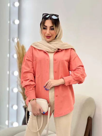 مانتو دو جیب ترنگ