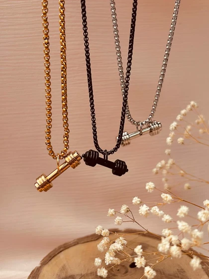 گردنبند دمبل