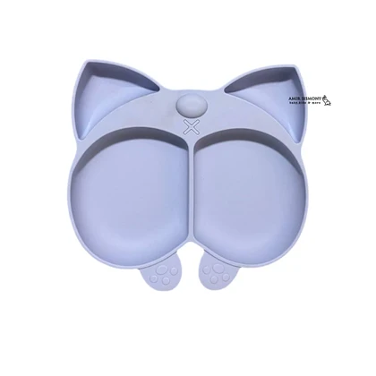 بشقاب سیلیکونی طرح گربه