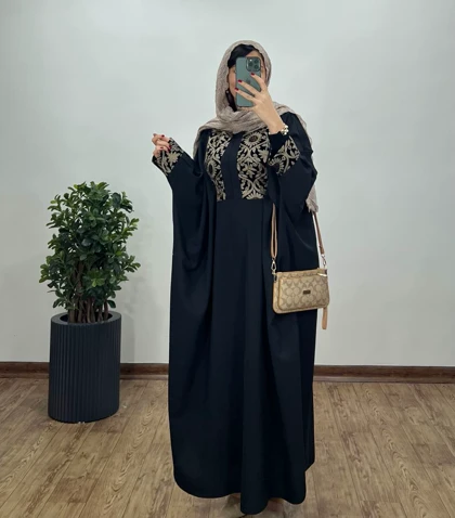 عبای بلند سوزندوزی اسرا 6