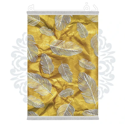 فرشینه از جنس پارچه هازان مخمل ترک طرح سنتی و مدرن برند دفه کد DHU182