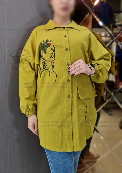 مانتو طرح رخ