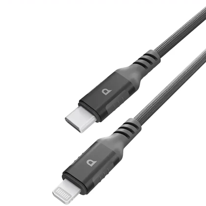 کابل شارژ تایپ‌سی به لایتنینگ 30 وات پاورولوژی Powerology PCAB018GY PC018