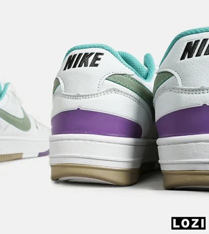 کفش مردانه و زنانه سفید سبز بنفش Nike Gama Force Sail مدل 6682