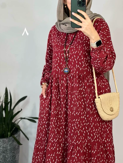 پیراهن مانتویی نرمینه 2