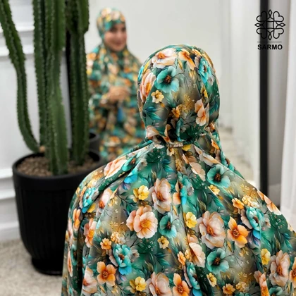 چادرنماز آستین‌دار بهاران