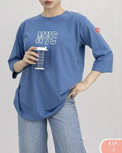 تیشرت لانگ 8160