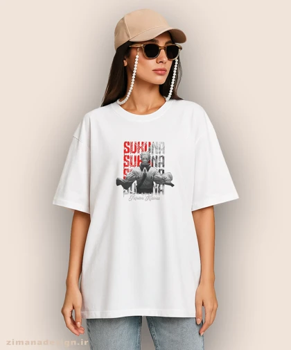 تیشرت لش مردانه و زنانه طرح جوجوتسو کایزن شخصیت سوکونا کد 898