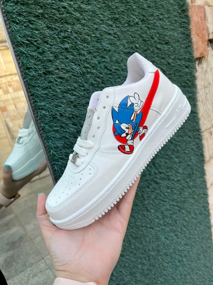 کفش اسپرت با طرح نایک سونیک sonic ایرفورس nike air force کد 66490