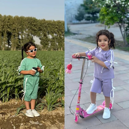 ست نوار دوزی دخترانه