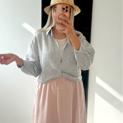 شومیز گره ثابت