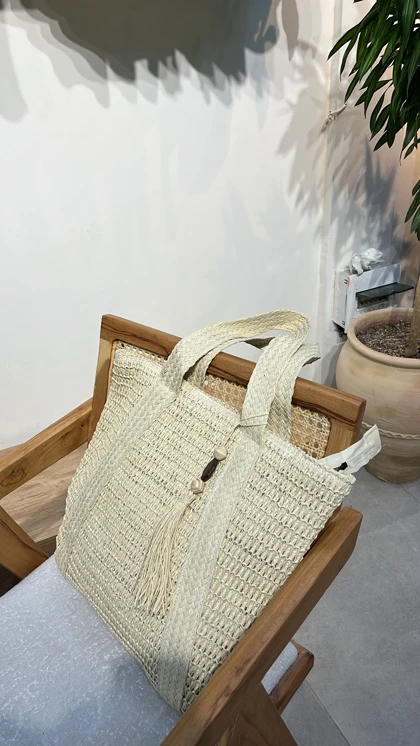 کیف حصیری وارداتی1047