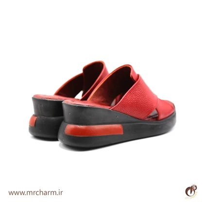 صندل لژدار زنانه تمام چرم mrc2119-09
