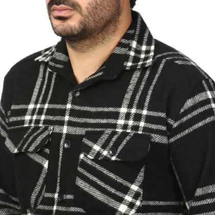 پیراهن پشمی ضخیم مردانه مدل 6203872