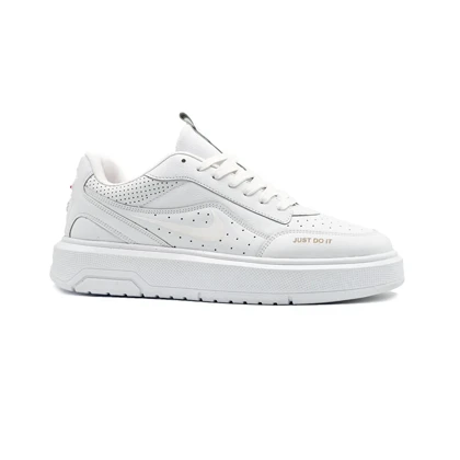 کفش و کتانی مردانه مدل نایک NIKE JUST DO IT رنگ سفید کد 65310