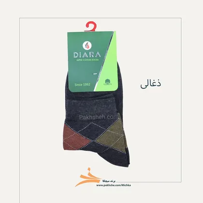 جوراب نخ پنبه نیم ساق آنتی باکتریال مردانه برند میچکا